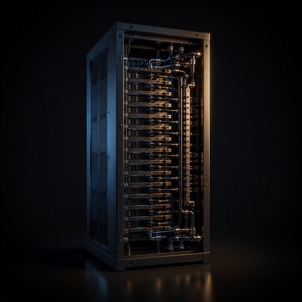 NVIDIA GB200 NVL72 rack