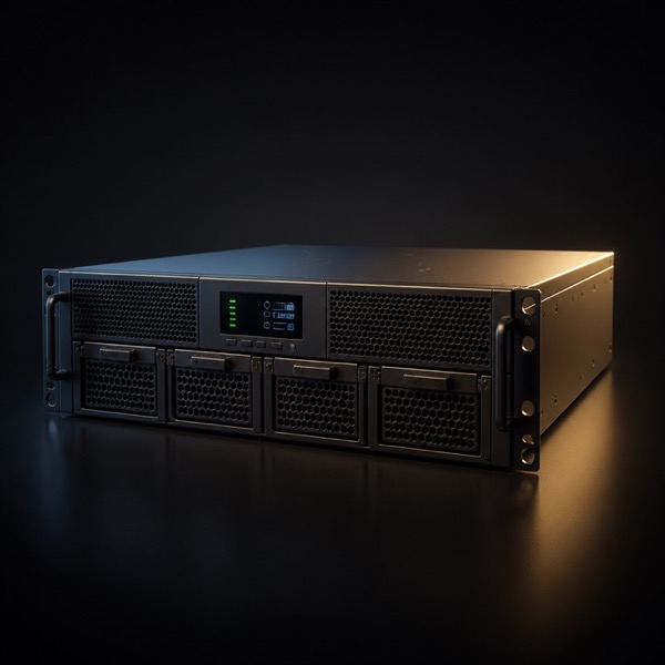 China OEM 3-10kVA rack online double-conversion UPS, LiFePO4